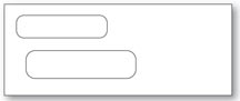 Double Window Envelope